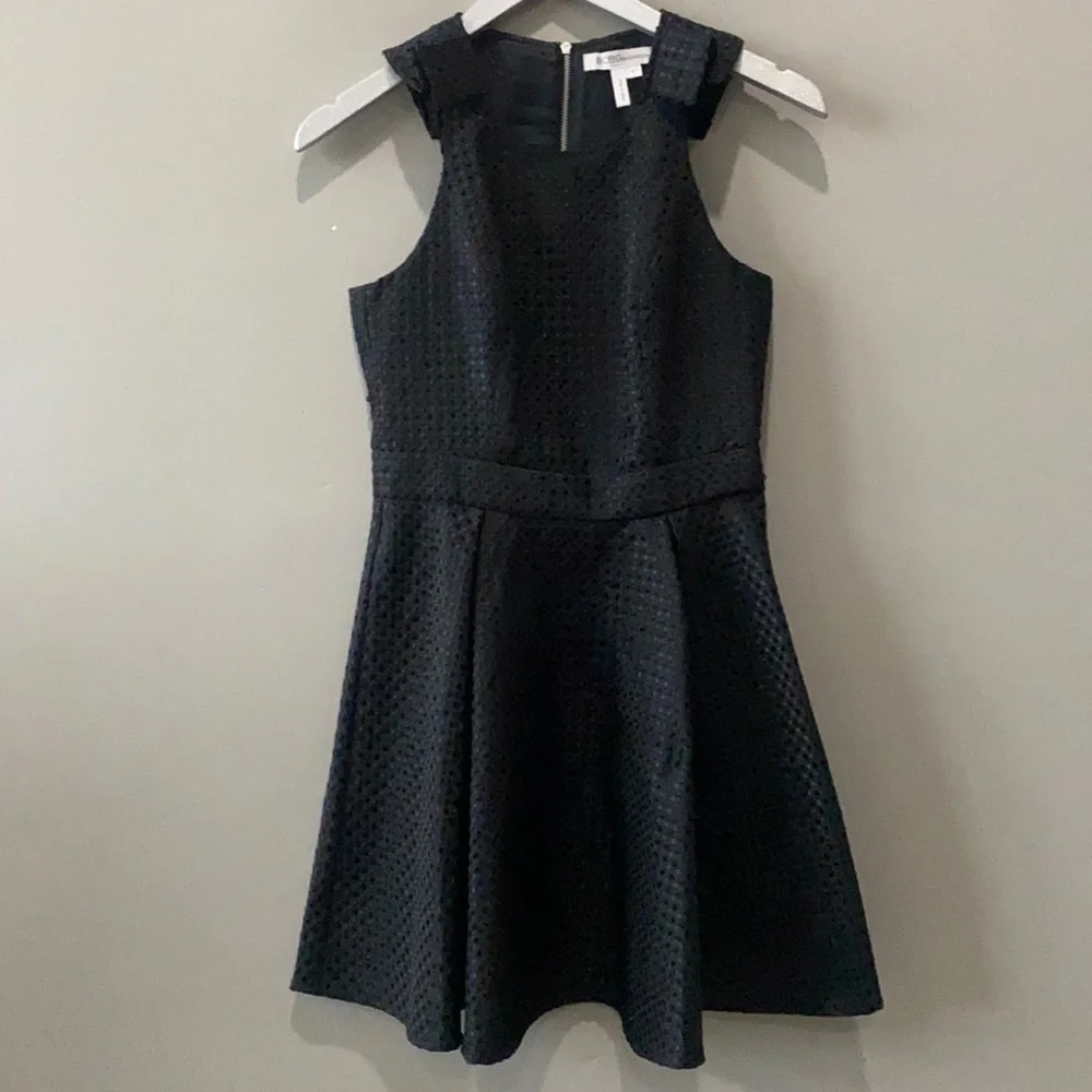 BCBGeneration Black A-Line Style Mini Dress - Picture 1 of 11